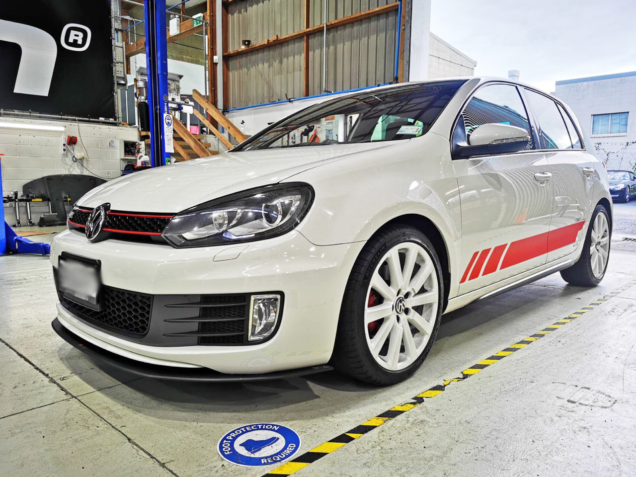 Volkswagen Golf Mk6 GTI Being Serviced at Dodson