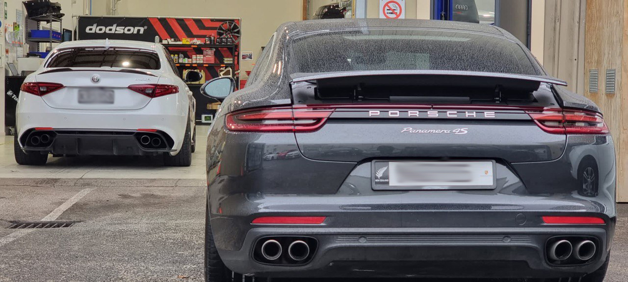 Porsche Panamera & Alfa Romeo Giulia