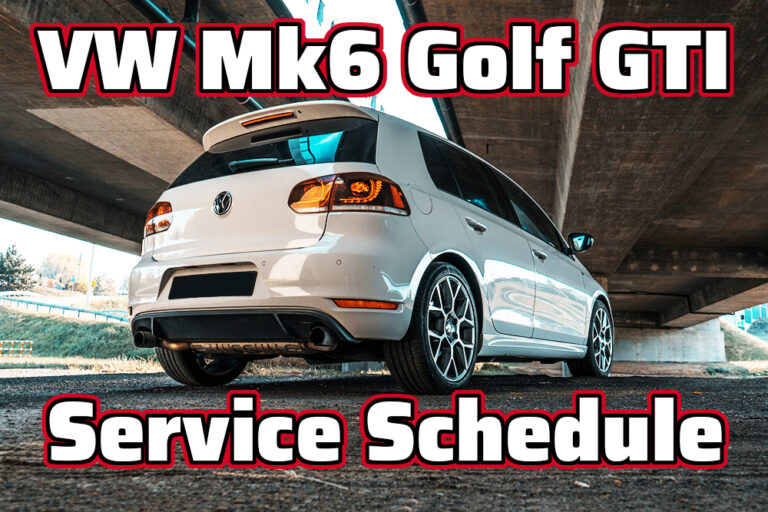 VW Golf GTI Mk6 Service Schedule Dodson Service