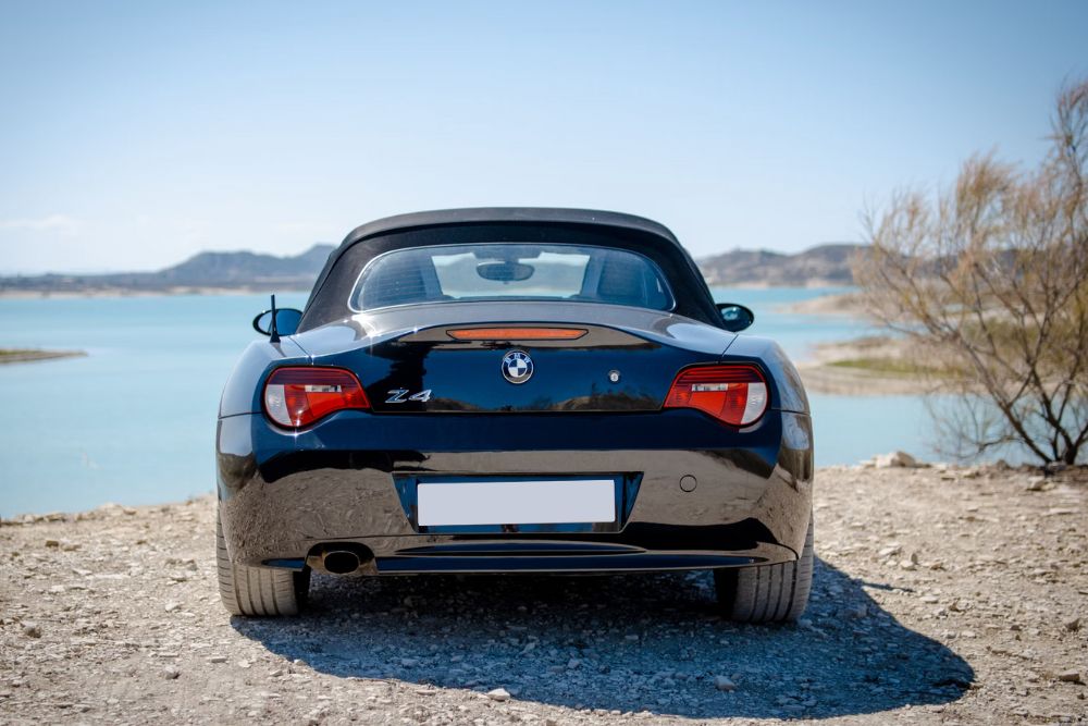 Black BMW Z4