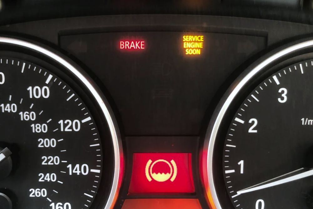 BMW Brake Warning Lights