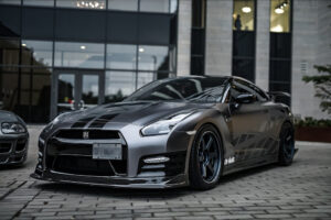 Grey R35 GTR