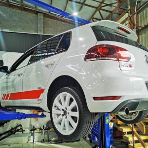 Volkswagen Golf Mk6 GTI Being Serviced at Dodson