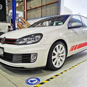 Volkswagen Golf Mk6 GTI Being Serviced at Dodson